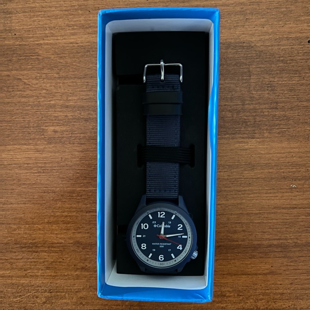 Columbia Men’s Crestview Navy strap watch CSS10-103